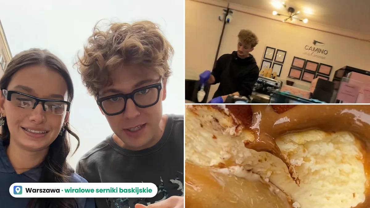 Bagi i Inez na wiralowych sernikach baskijskich. Camino de la Crema na Chmielnej: polecają w stu procentach