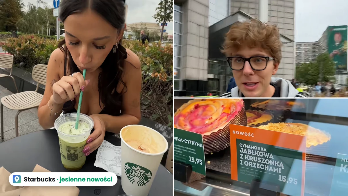 Bagi i Inez testują jesienne nowości w Starbucksie. Paragon wyszedł na 92 zł
