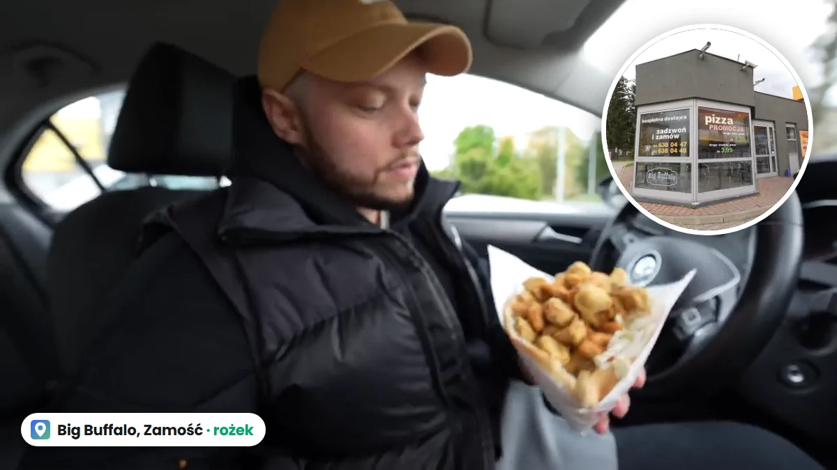 Big Buffalo Zamość: rożek za 17,50 zł, menu, werdykt Książula i czy warto tu jechać