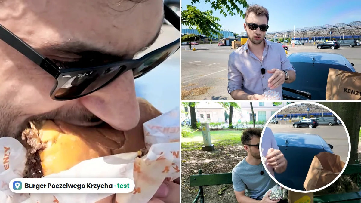Test burgera Poczciwego Krzycha. "Nie spodziewałem się takiej jakości"