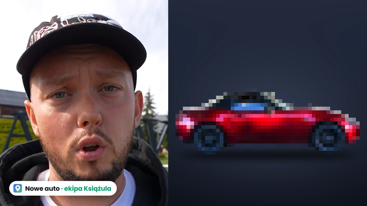 Kolejne auto w ekipie Książula. Bartek zrobił sobie prezent na urodziny