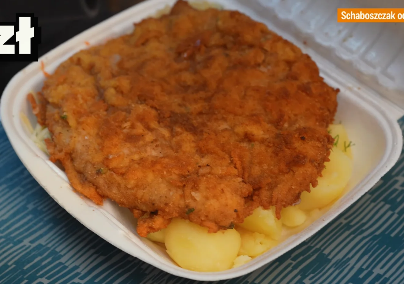 Schabowy z serem w Schaboszczak od Dziadka, Poznań