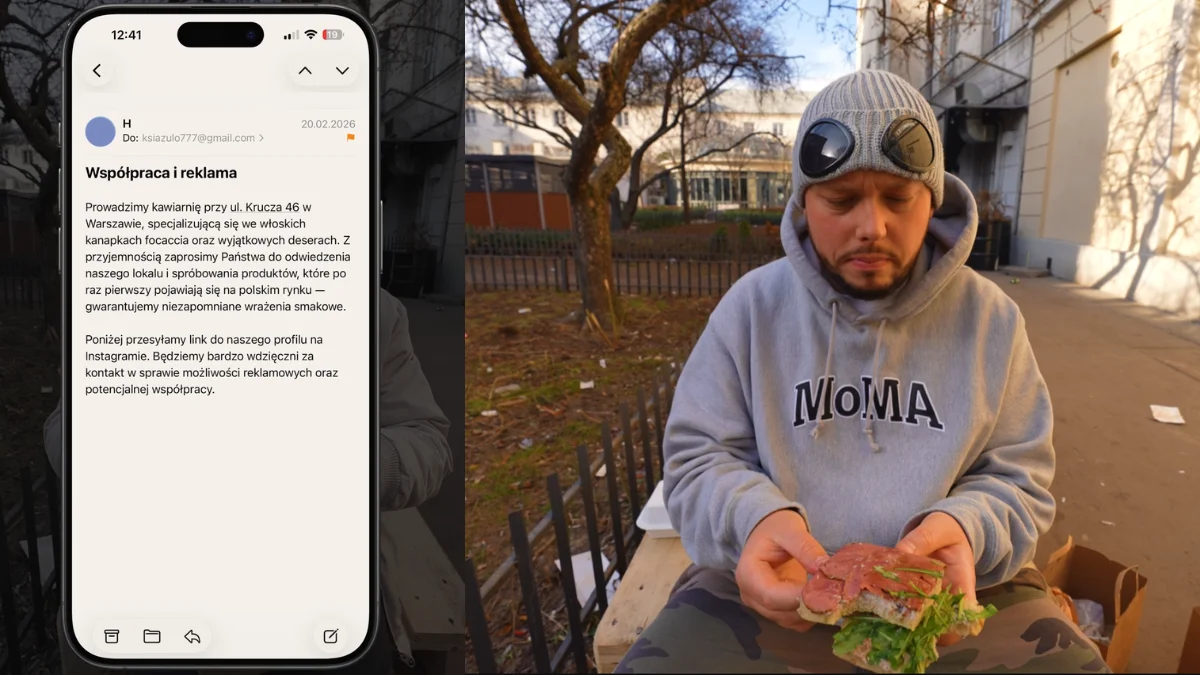 Ksiazulo testuje lokale, ktore chcialy mu zaplacic za reklame! Zeschniety chleb, surowa krewetka i matcha za 50 zl?