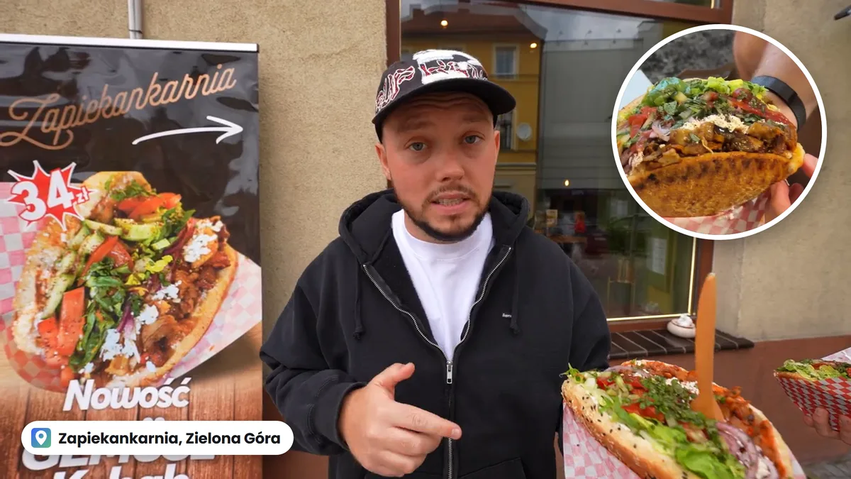 Najlepszy gemüse kebab w Polsce? Książulo daje muala Zapiekankarni z Zielonej Góry