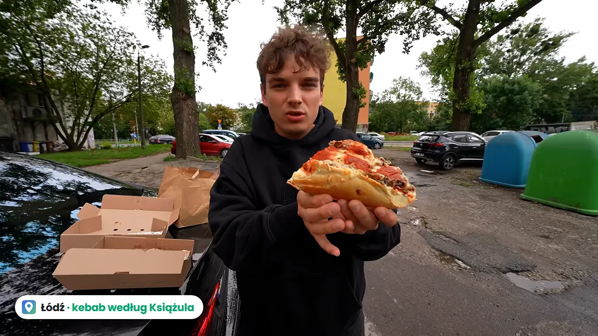 Najlepszy kebab w Łodzi? 12 lokali z filmów Książula: co mówił, ile to kosztowało
