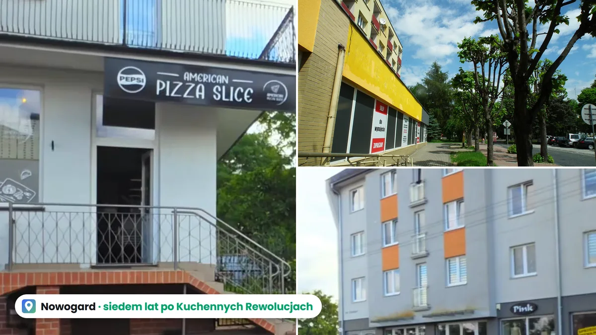 Nowogard po Kuchennych Rewolucjach: Gniecione padło po trzech miesiącach, dziś jest tam pizzeria