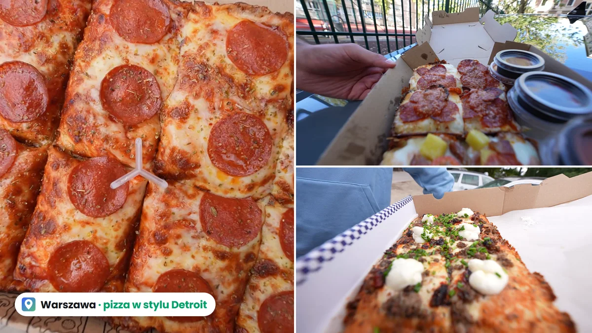 Wojek wrócił po przerwie i od razu skreślił jedną pizzerię. Test pizzy w stylu Detroit