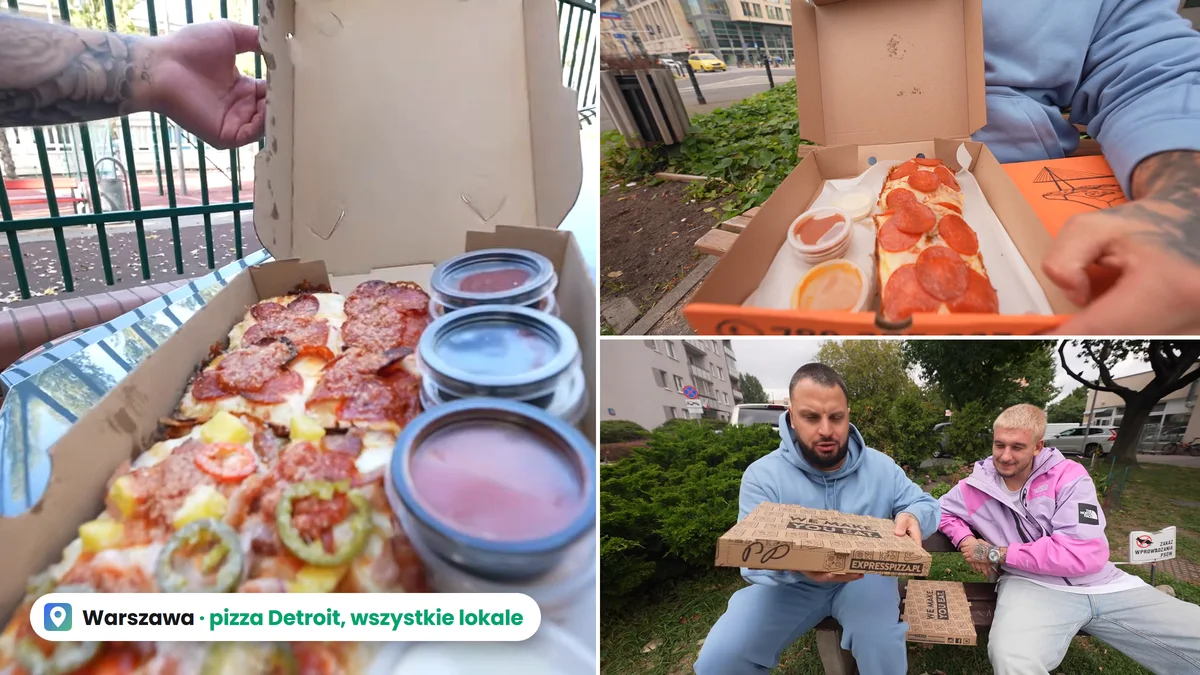Pizza, Warszawa, Detroit