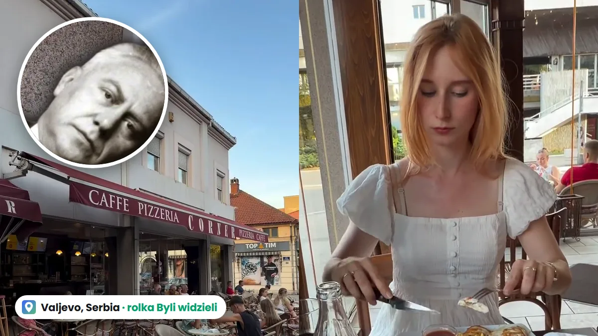 Rachunek zapłacił lekarz sto lat temu. Rolka o serbskiej kawiarni, w której Polacy nie dostają rachunku, ma milion odtworzeń, a goście i tak zostawiają pieniądze