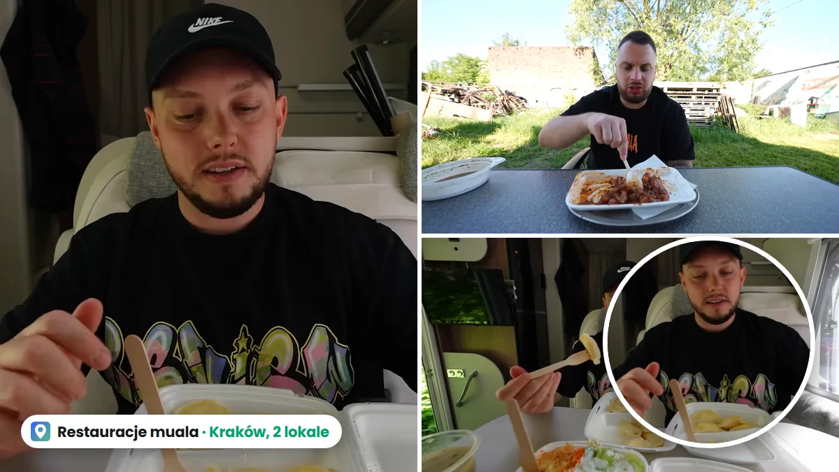 Kadry z filmów Książula z lokali z muala, strona Restauracje muala Kraków