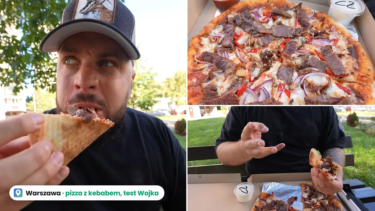 Pizza z kebabem na Bielanach warta 28,50 zł? Wojek sprawdza szwedzki hit w Warszawie